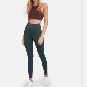 Girlfriend collective green leggings size S